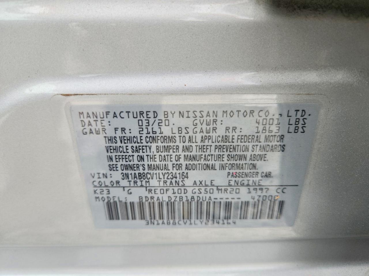 Nissan Sentra Sv