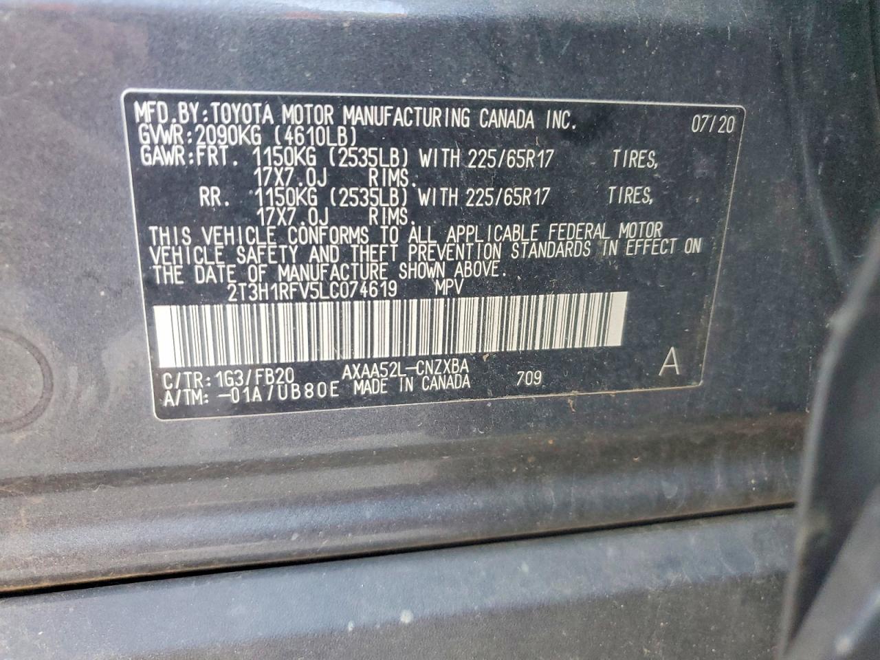 Toyota RAV4 Le