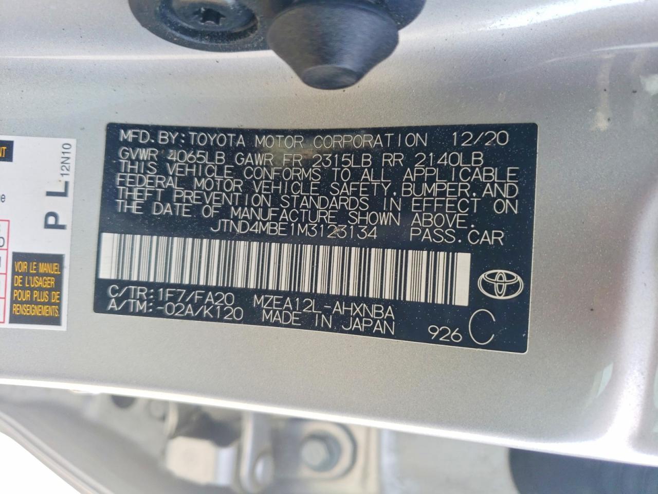 Toyota Corolla Se