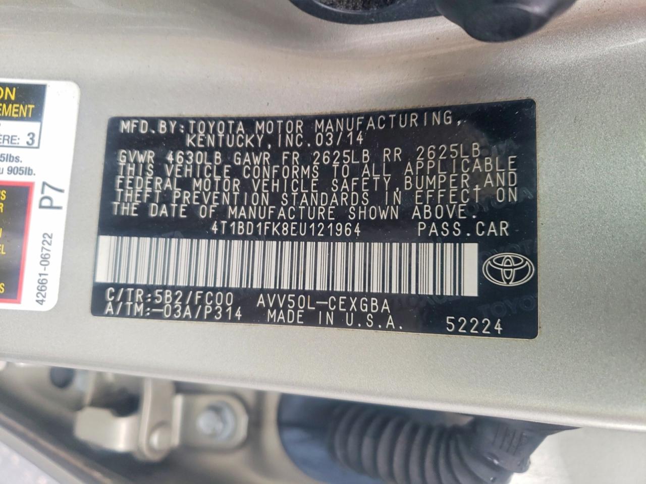 Toyota Camry Xle