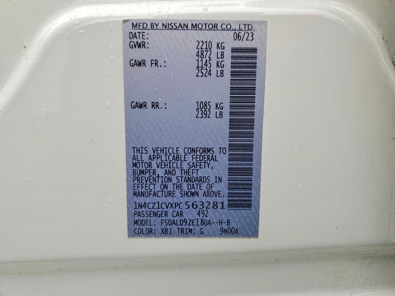 Nissan LEAF Sv Plus