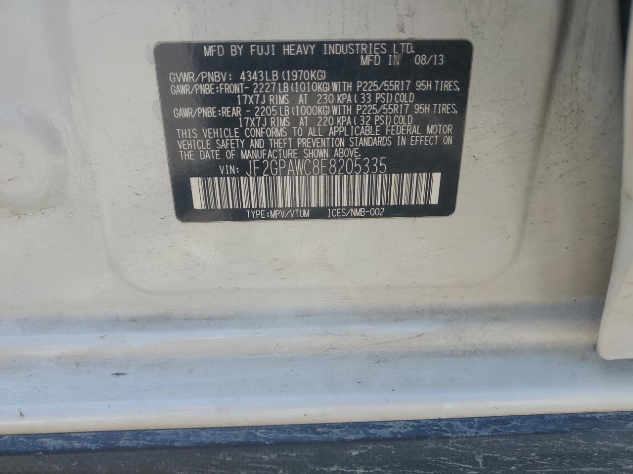 Subaru Xv 2.0 Premium