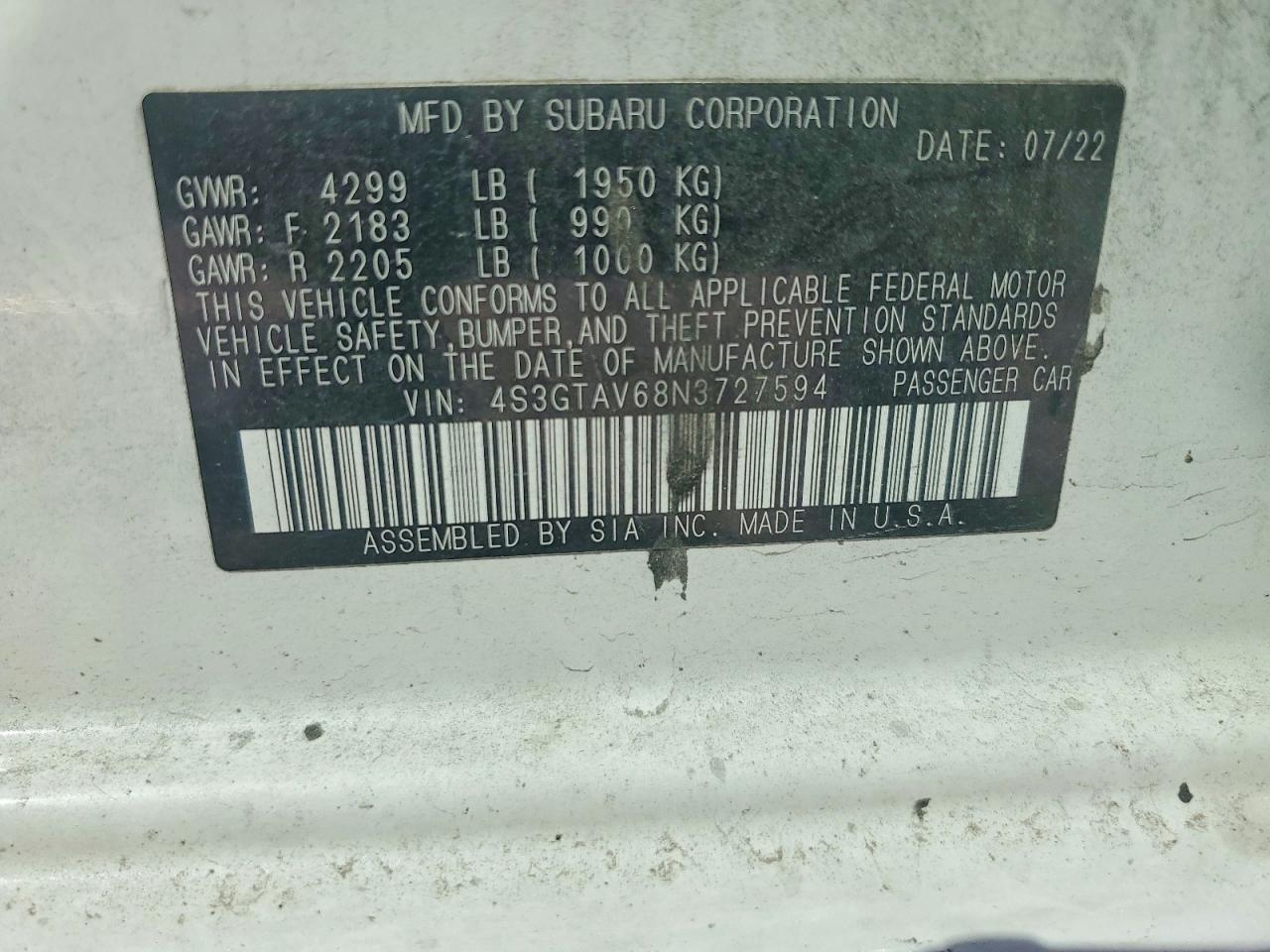 Subaru Impreza Premium