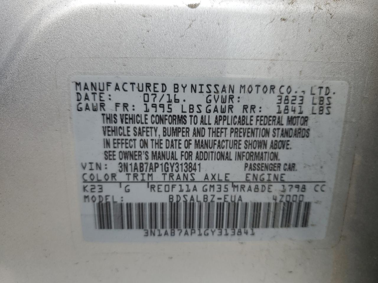 Nissan Sentra S