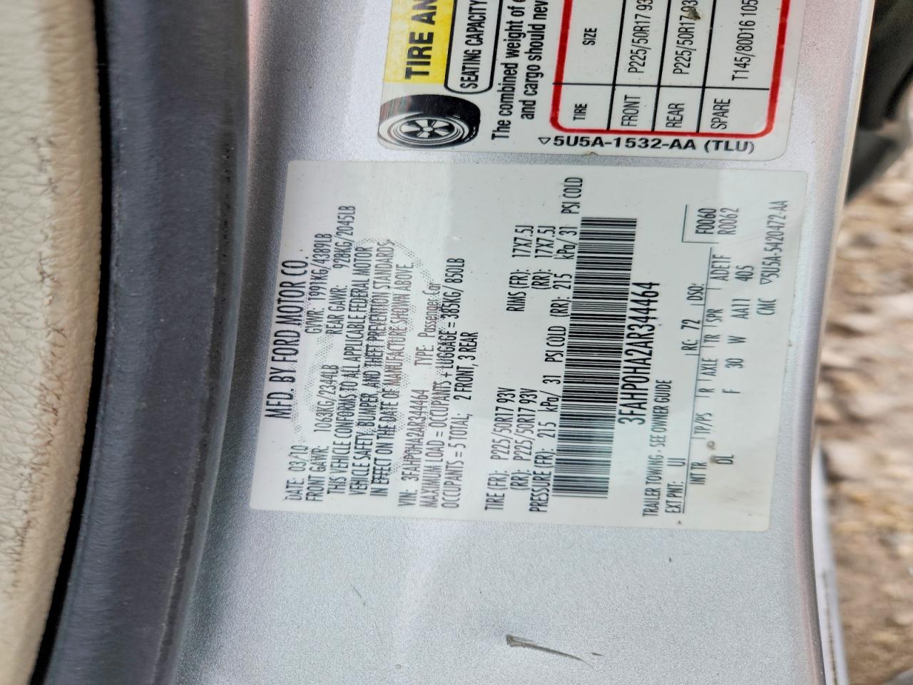 Ford Fusion Se