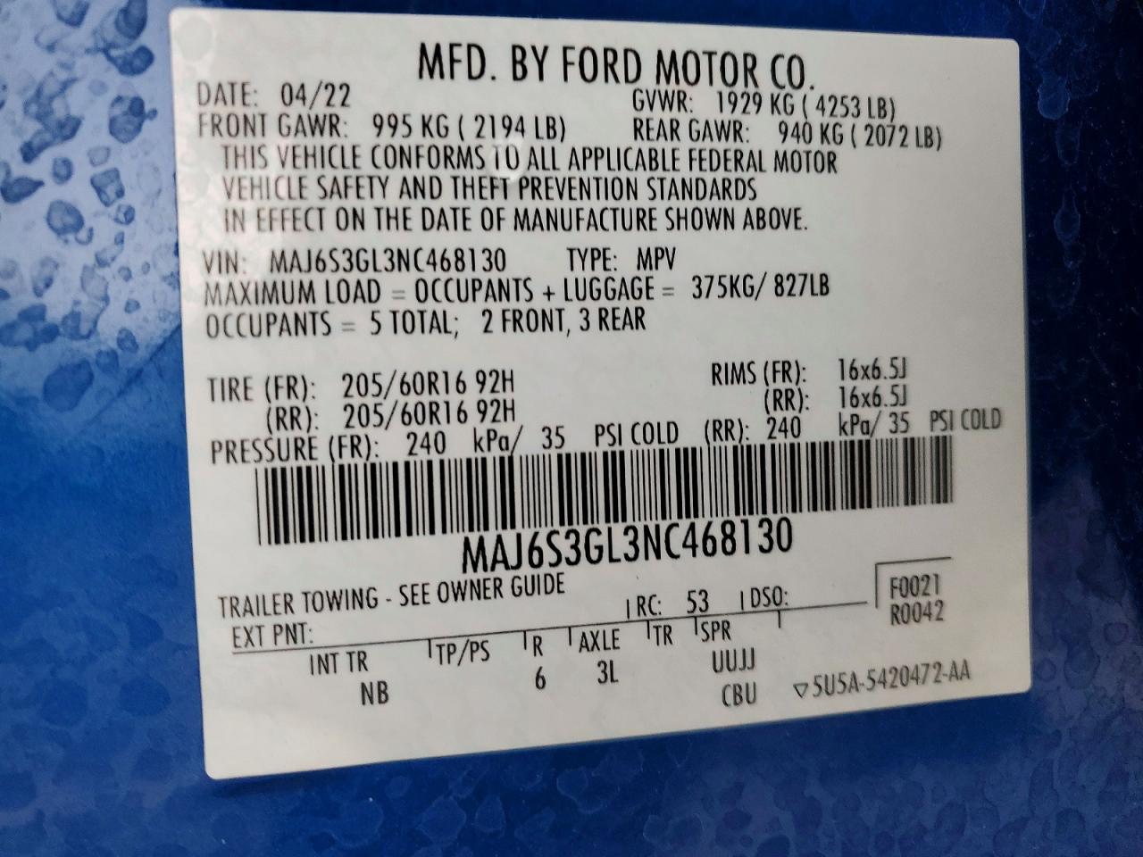 Ford EcoSport Se