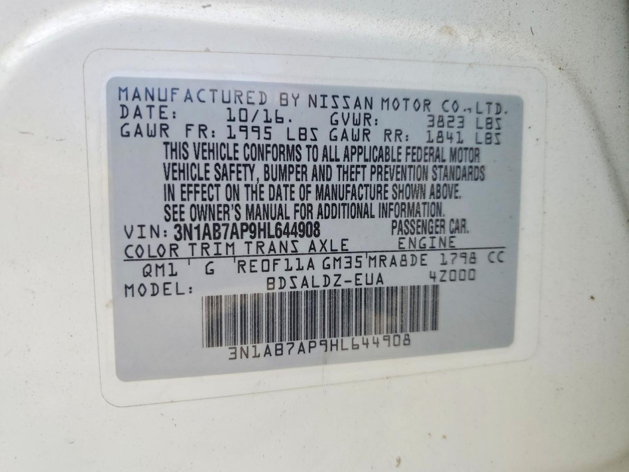 Nissan Sentra S