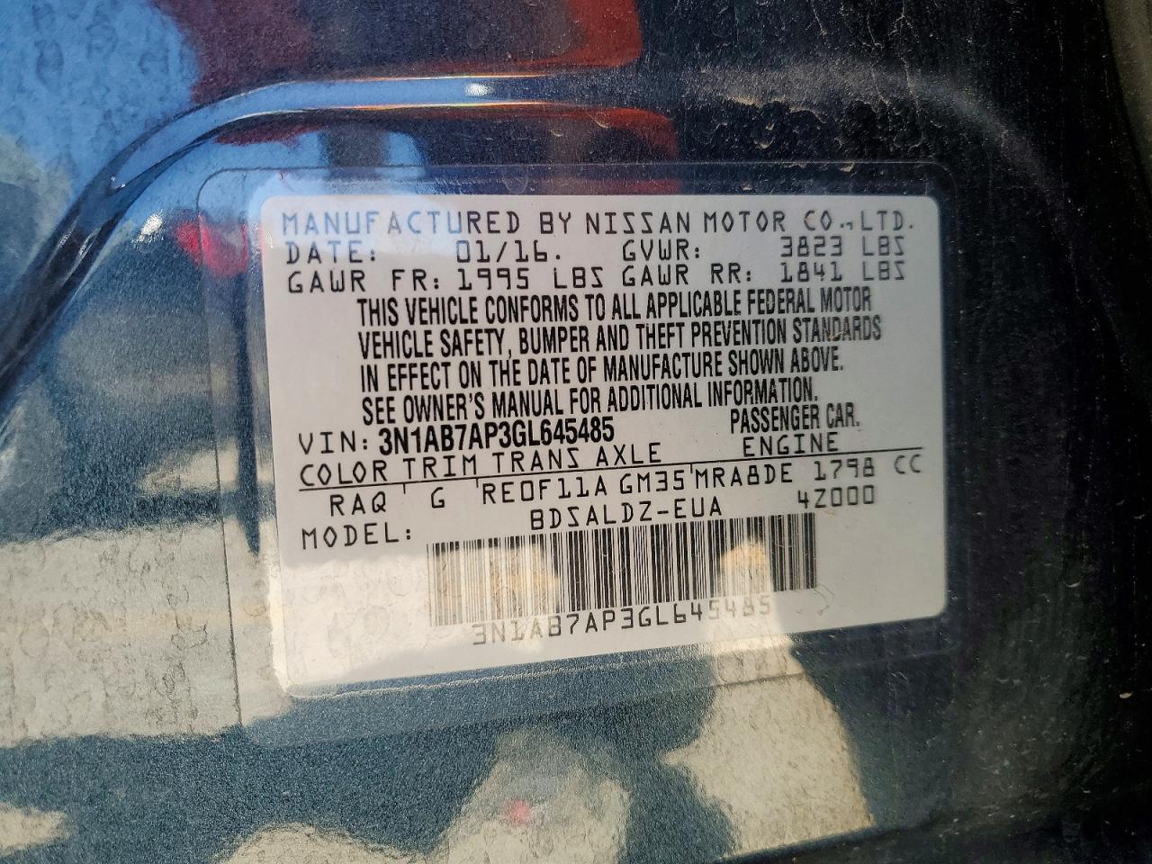 Nissan Sentra Sv