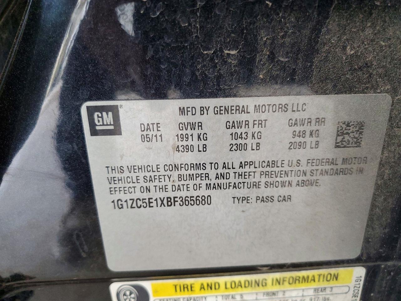 Chevrolet Malibu 1lt
