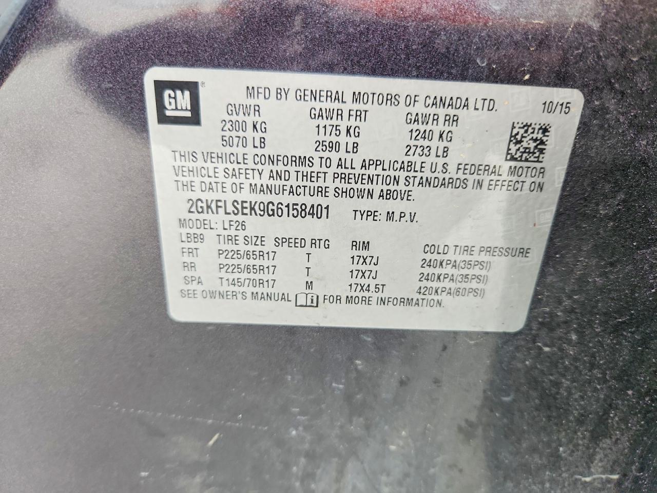 GMC Terrain Sle