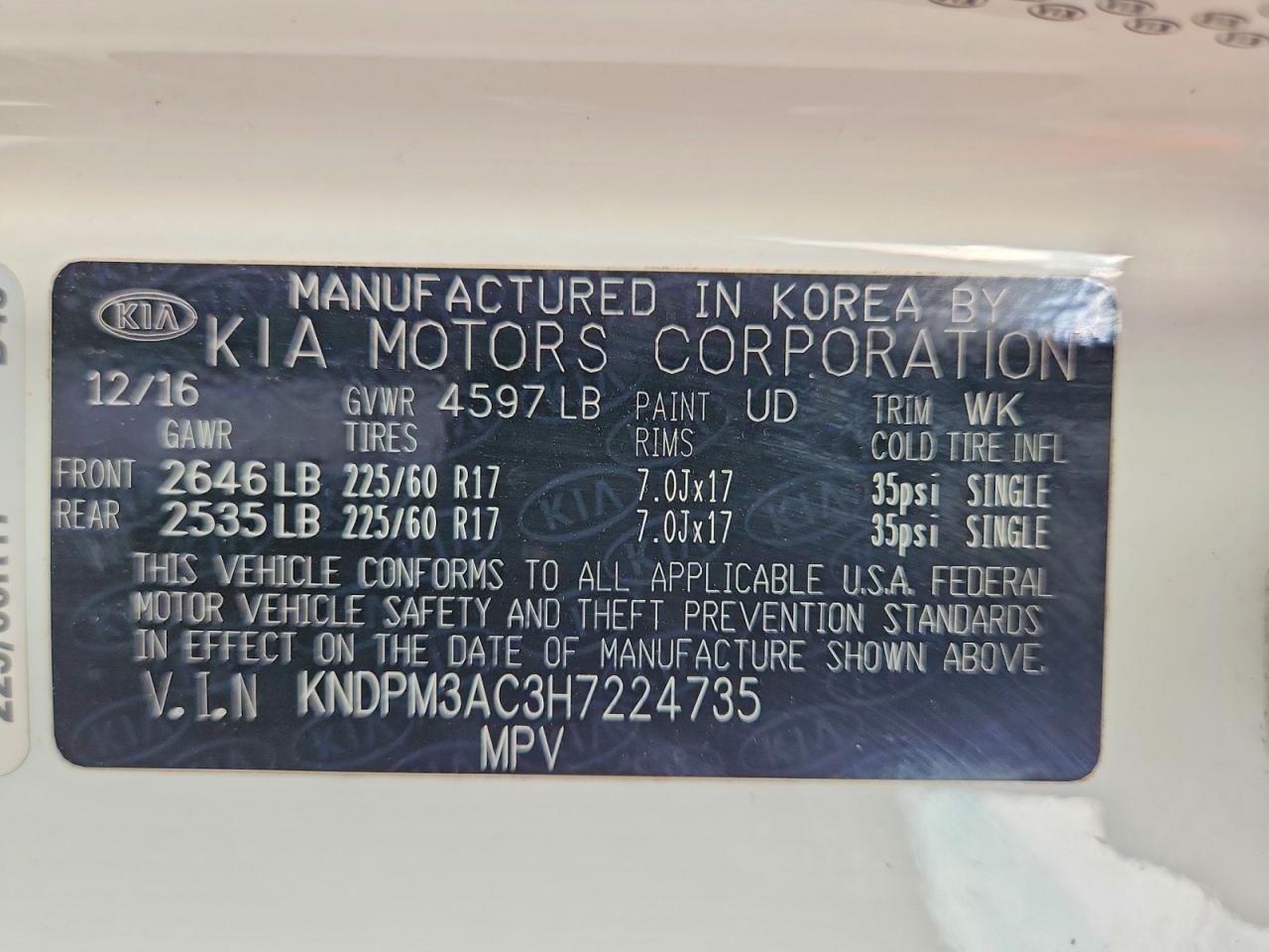 Kia Sportage Lx