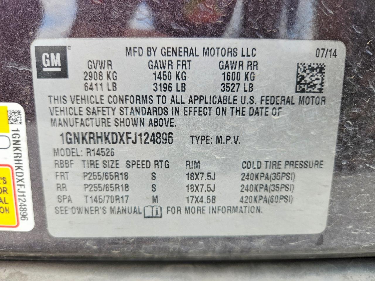Chevrolet Traverse Lt
