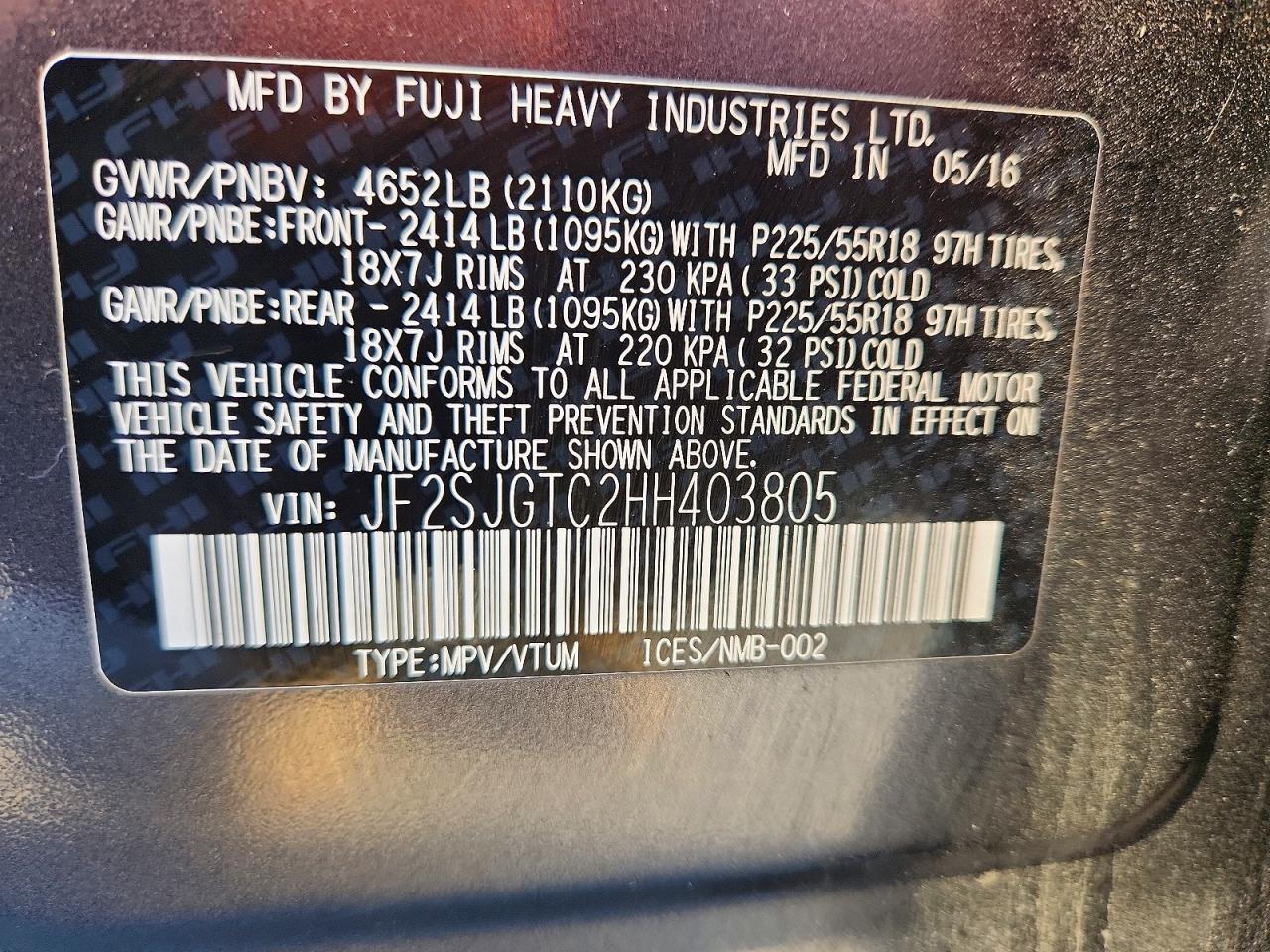 Subaru Forester 2.0xt Touring