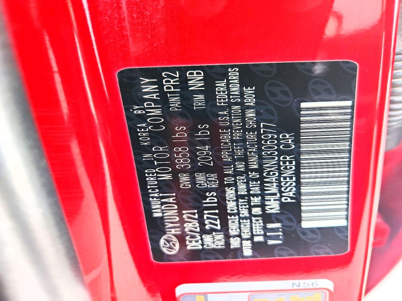 Hyundai ELANTRA Sel