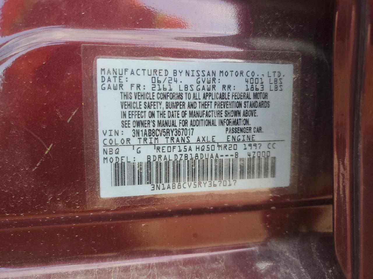 Nissan Sentra Sv
