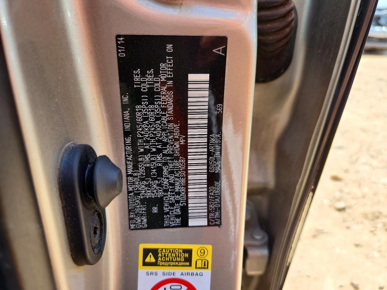 Toyota Highlander Le Plus
