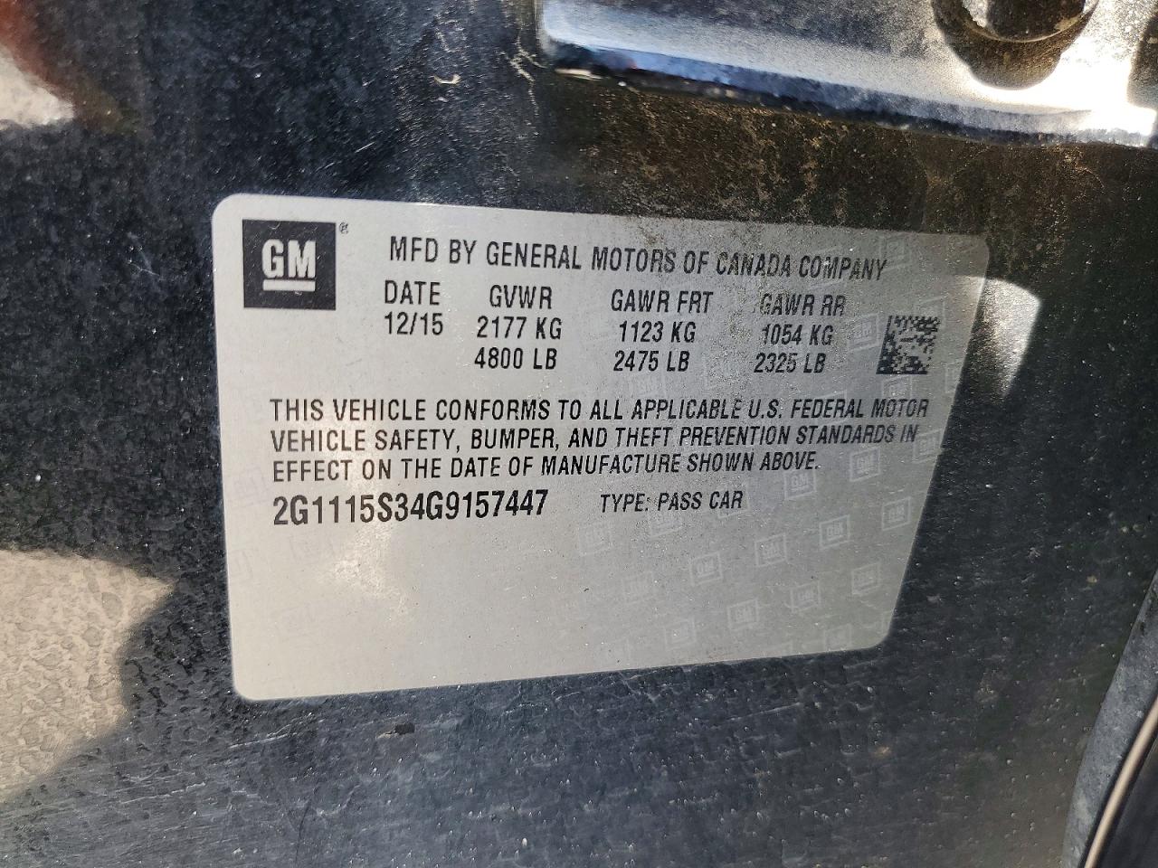 Chevrolet Impala Lt