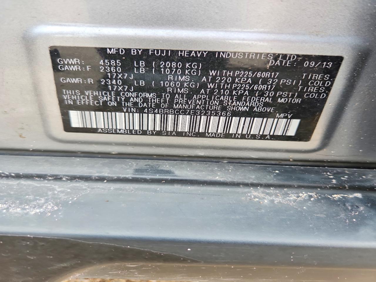 Subaru Outback 2.5i Premium