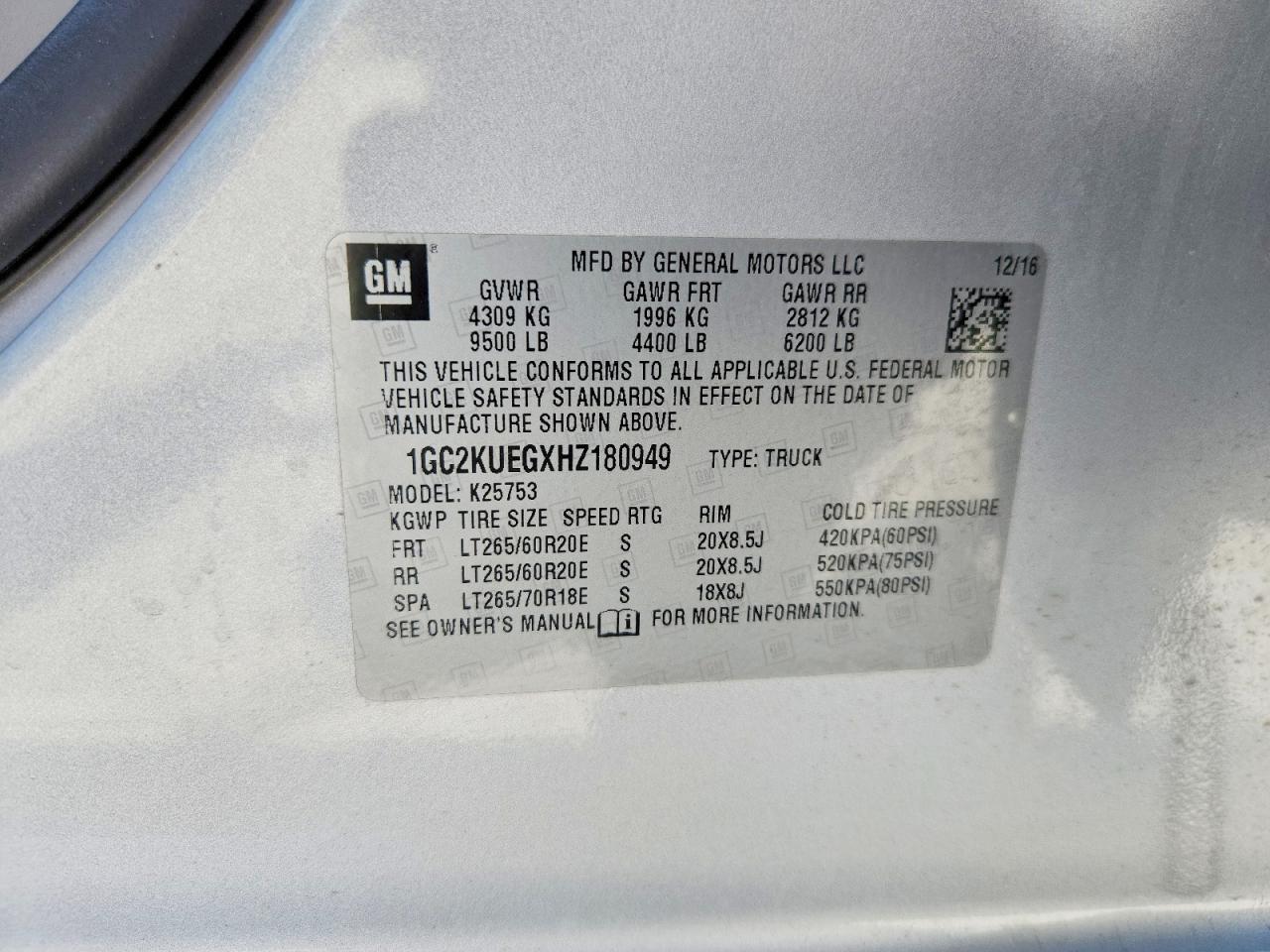 Chevrolet Silverado K2500 Heavy Duty
