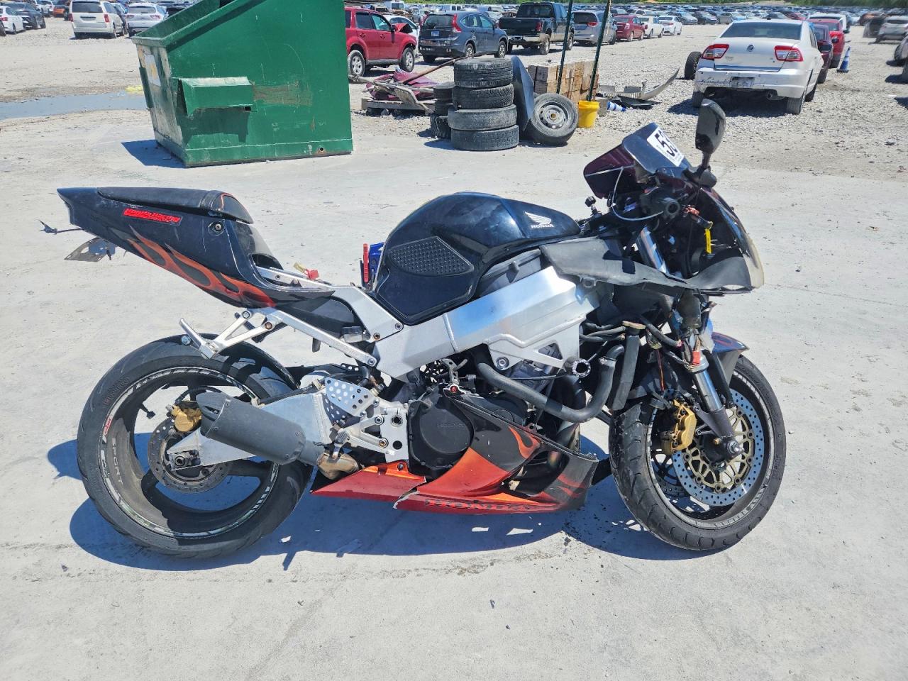Salvage Honda Cbr Cycle Image