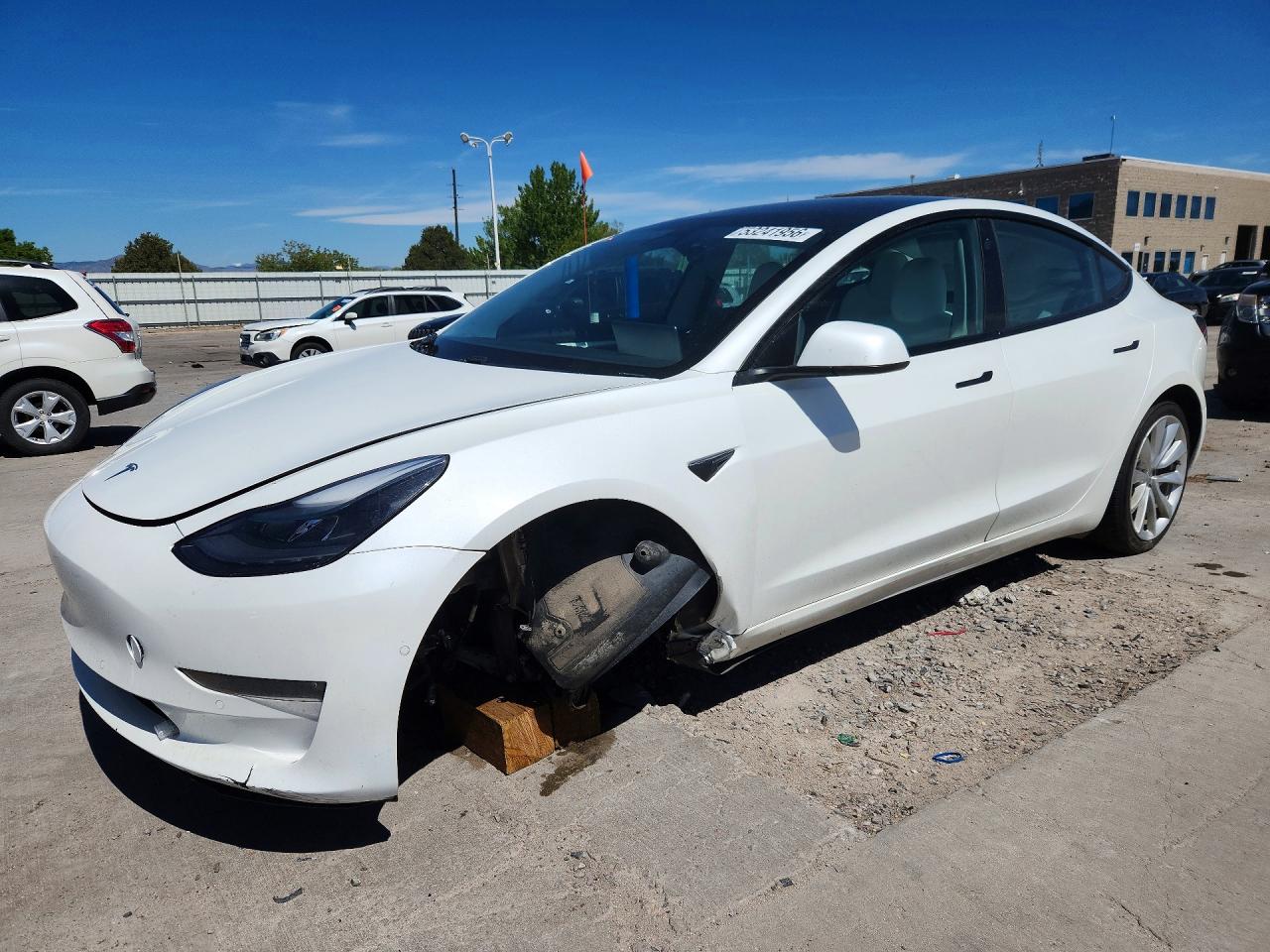Salvage Tesla Model 3 Image