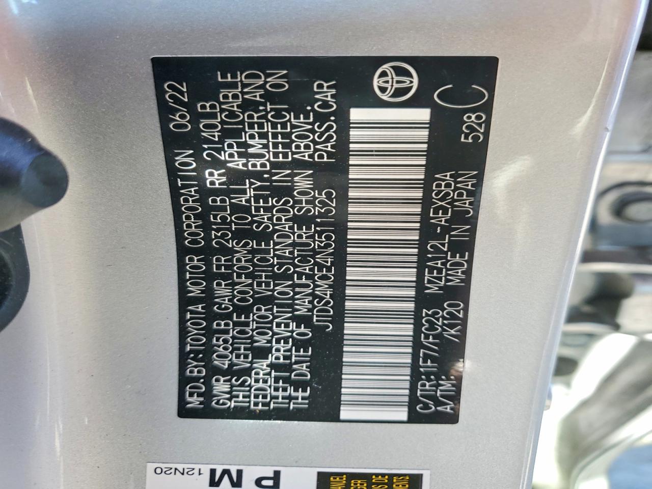 Toyota Corolla Se