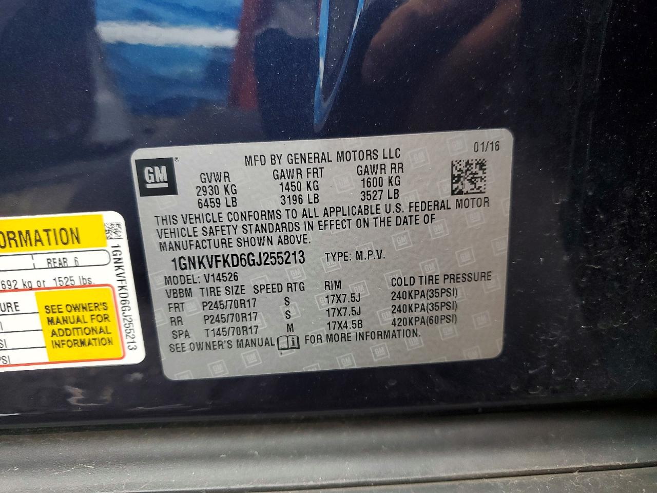 Chevrolet Traverse Ls