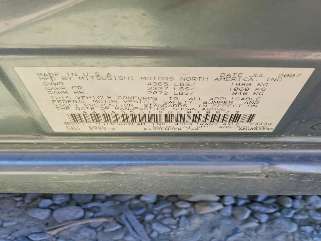 Mitsubishi Galant Es Premium