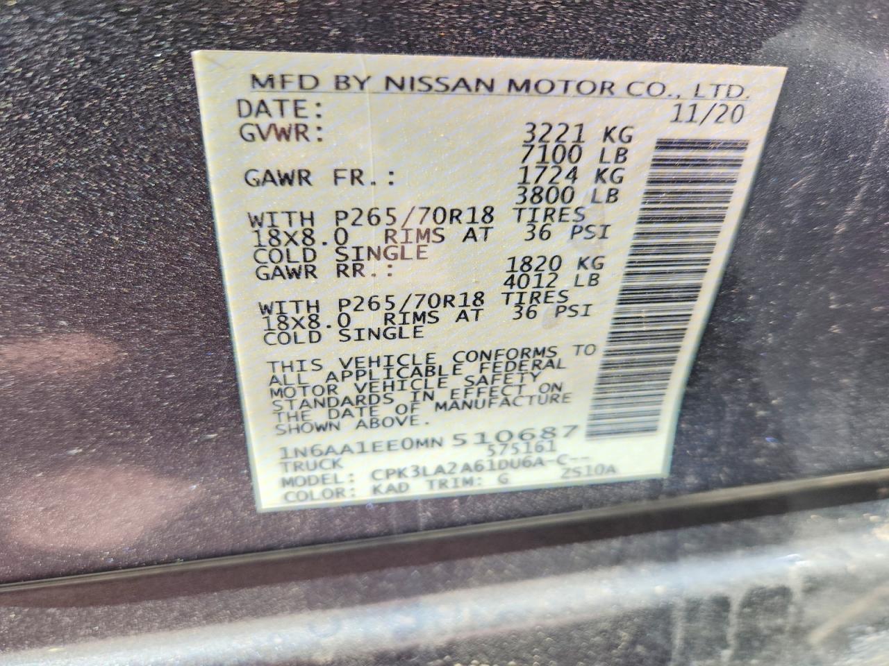 Nissan Titan S