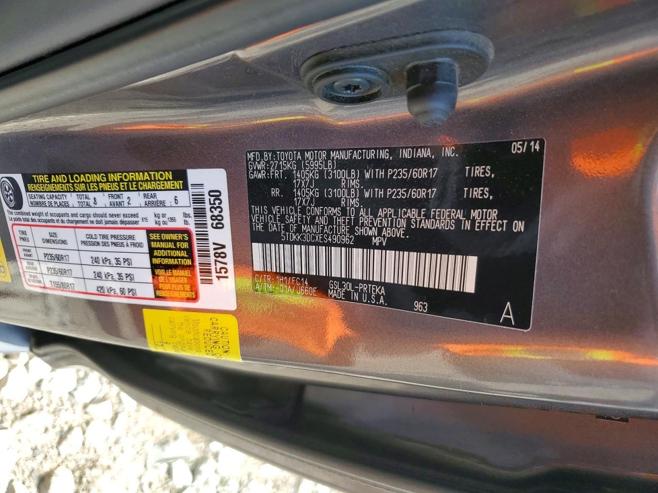 Toyota Sienna Le