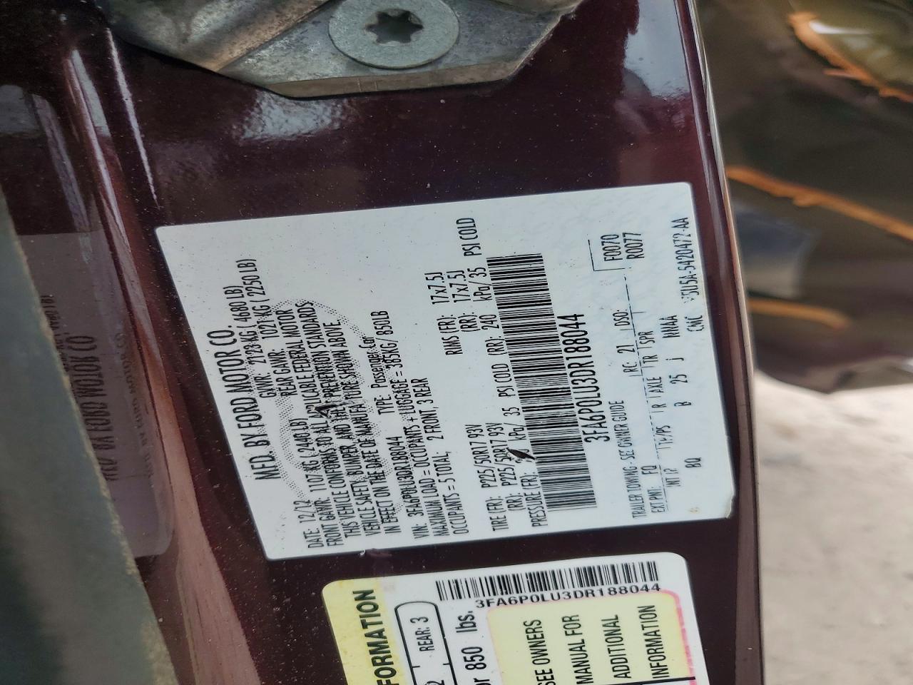 Ford Fusion Se Hybrid