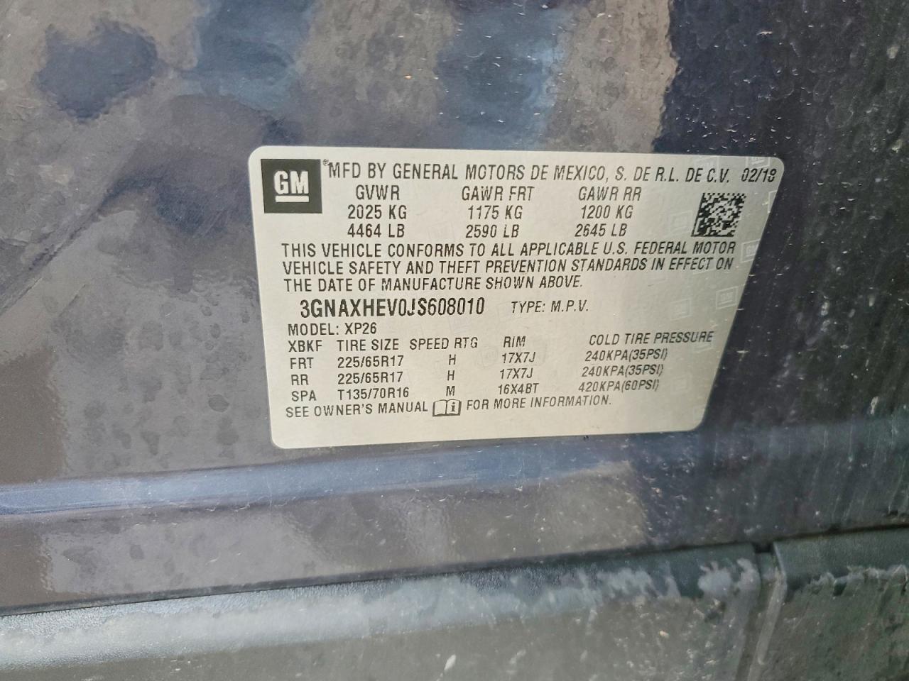 Chevrolet Equinox Ls