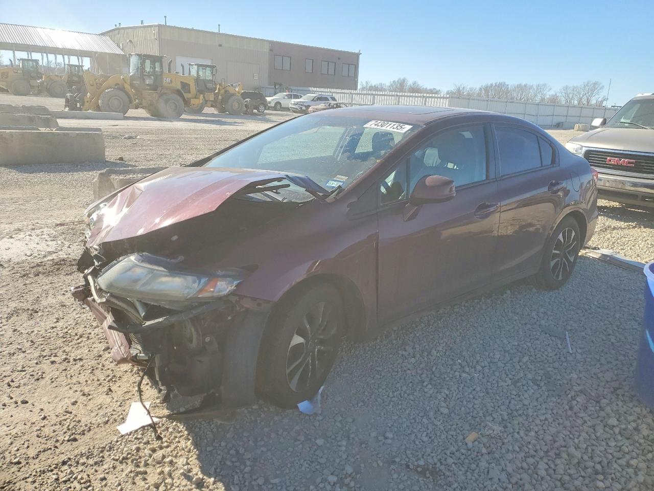 Salvage Honda Civic Image