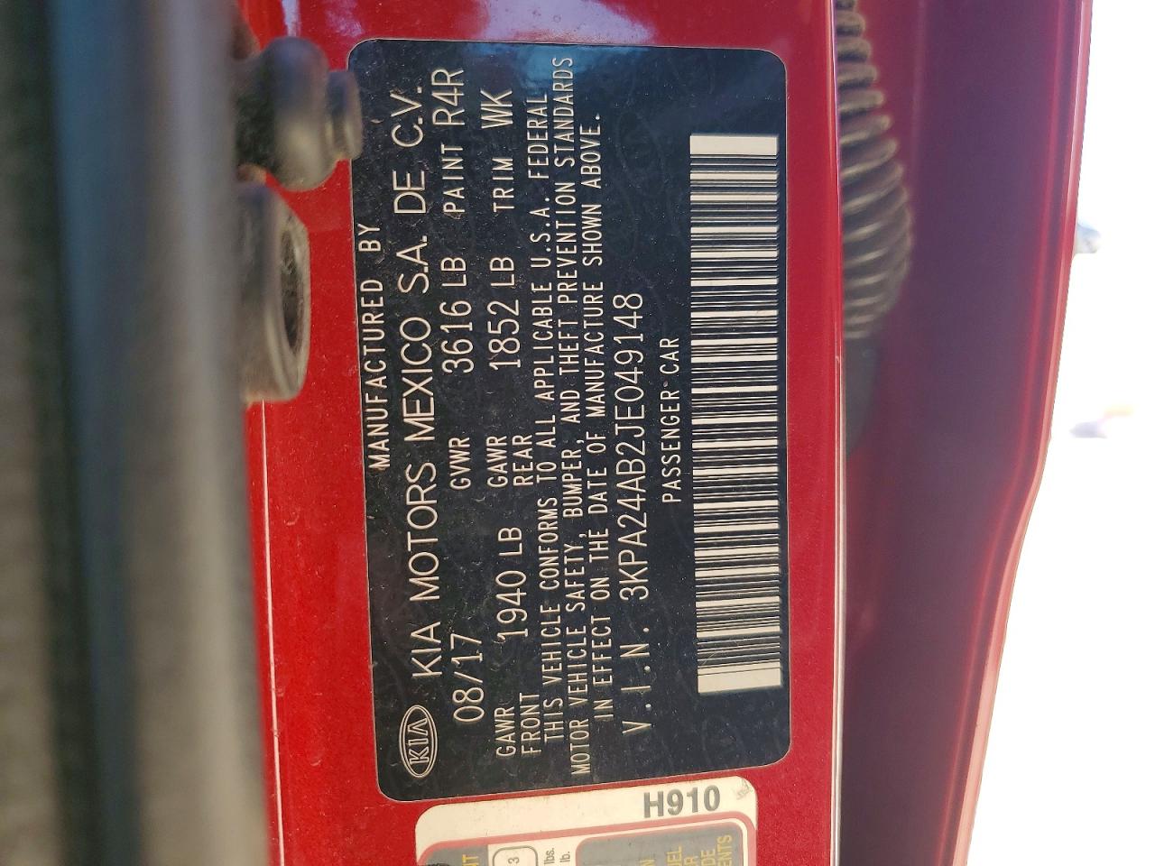 Kia Rio S