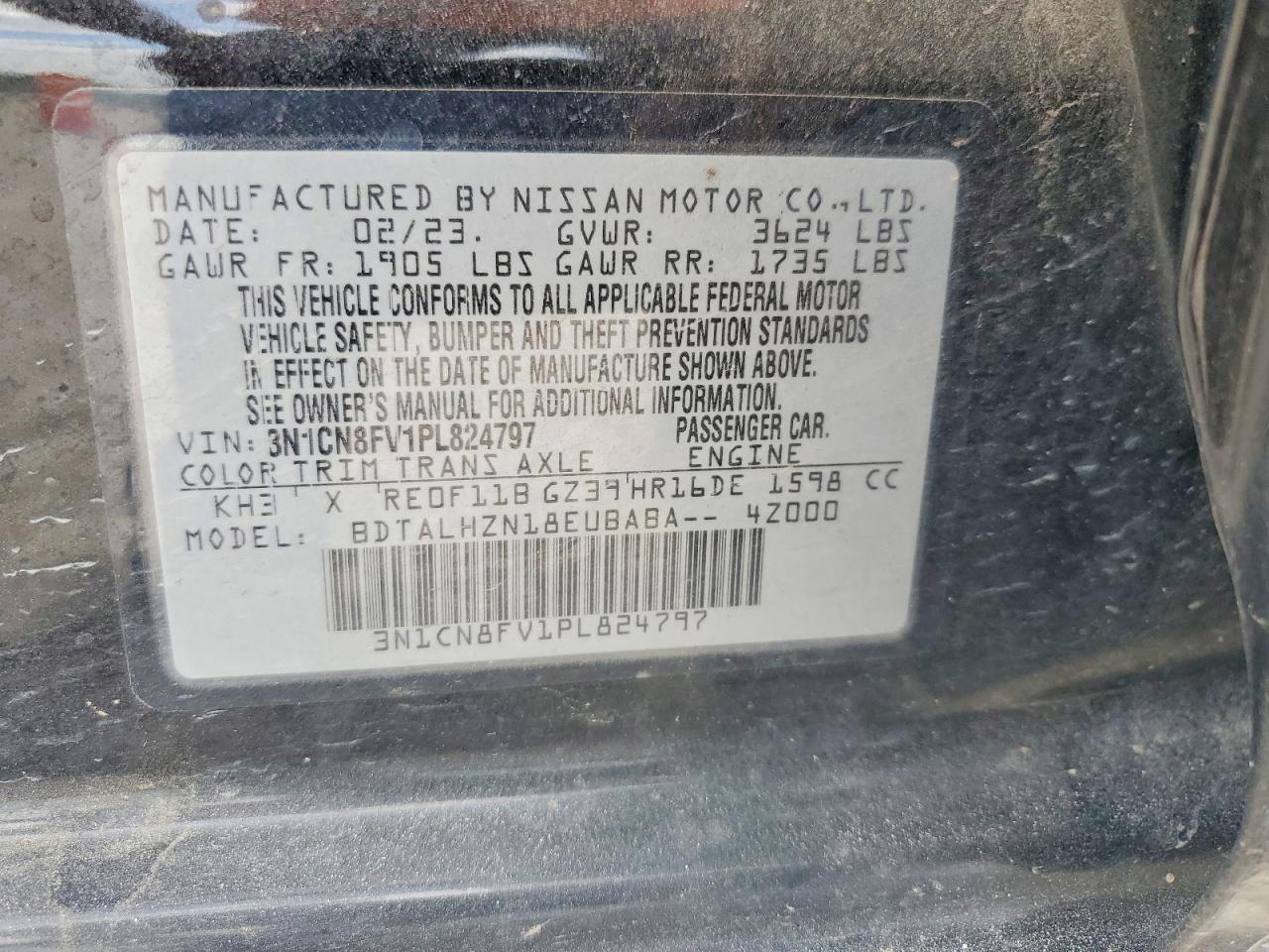 Nissan Versa Sr