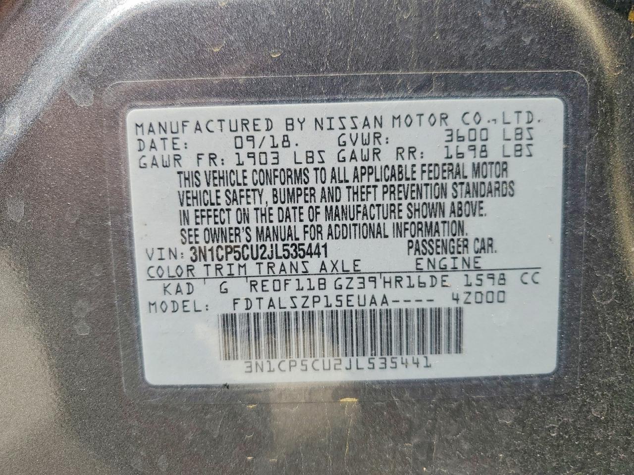 Nissan Kicks Sv