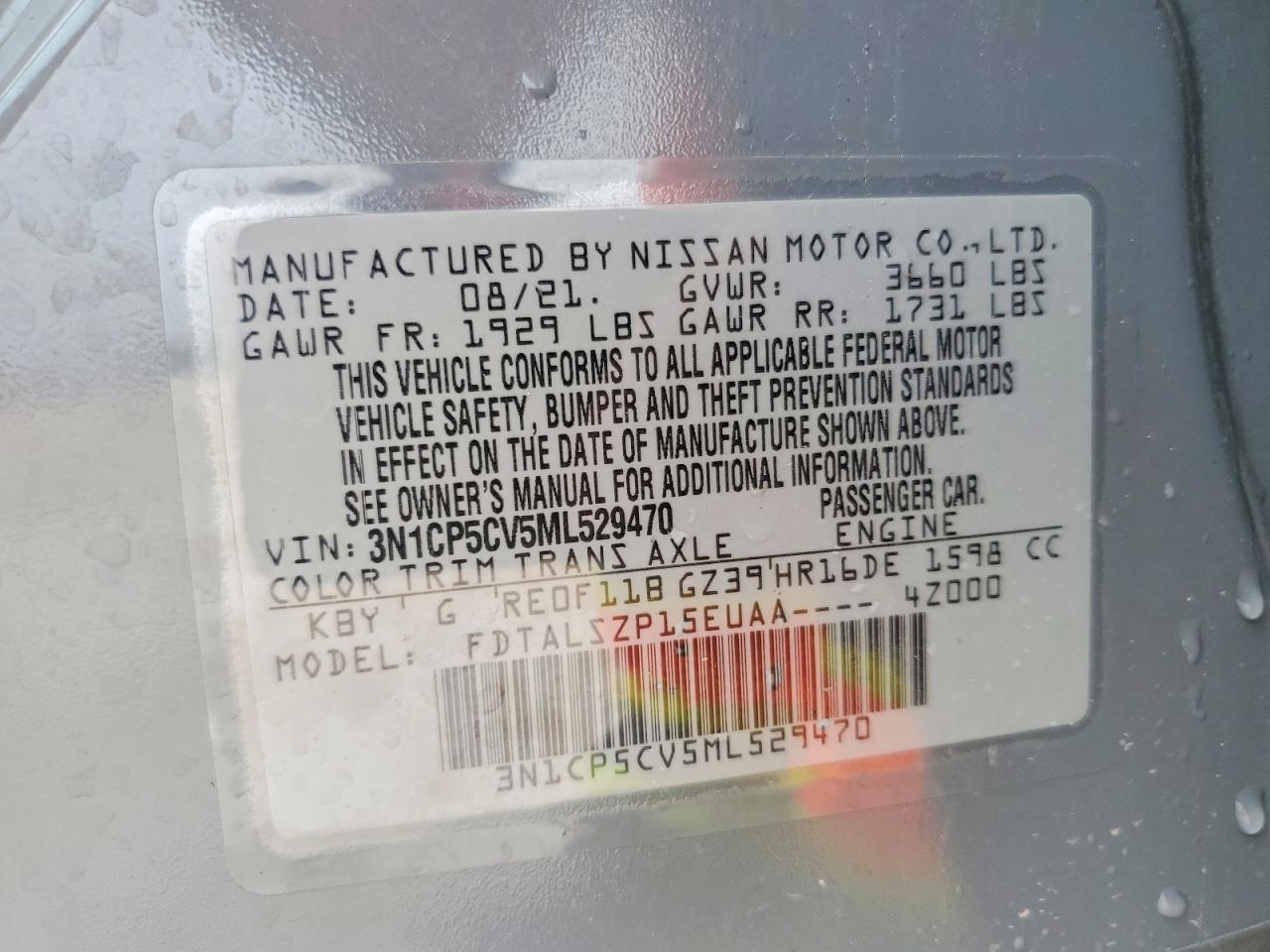 Nissan Kicks Sv