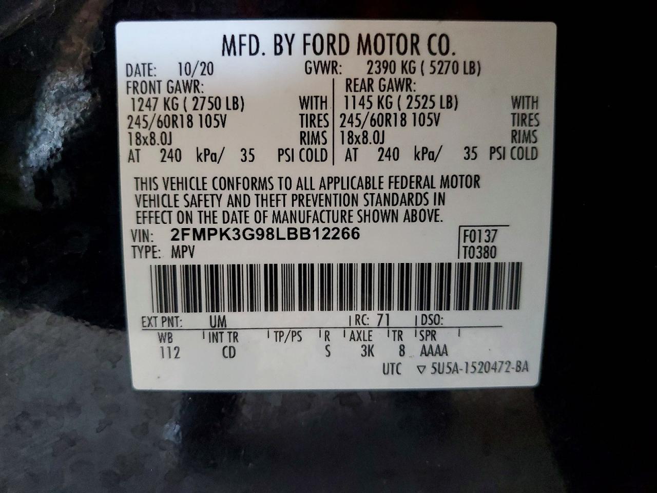 Ford Edge Se