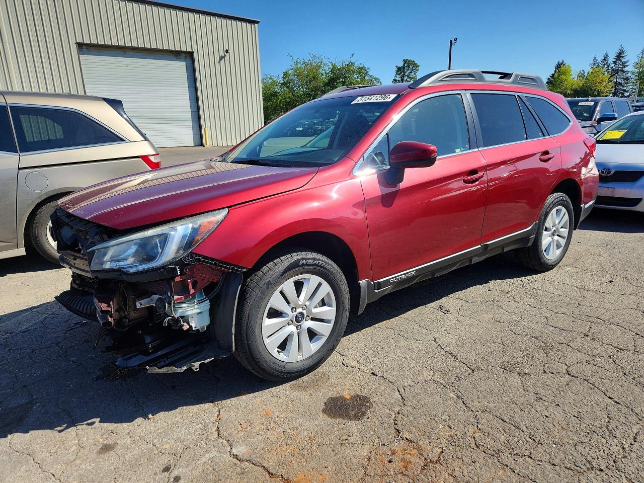 Salvage Subaru Outback Image