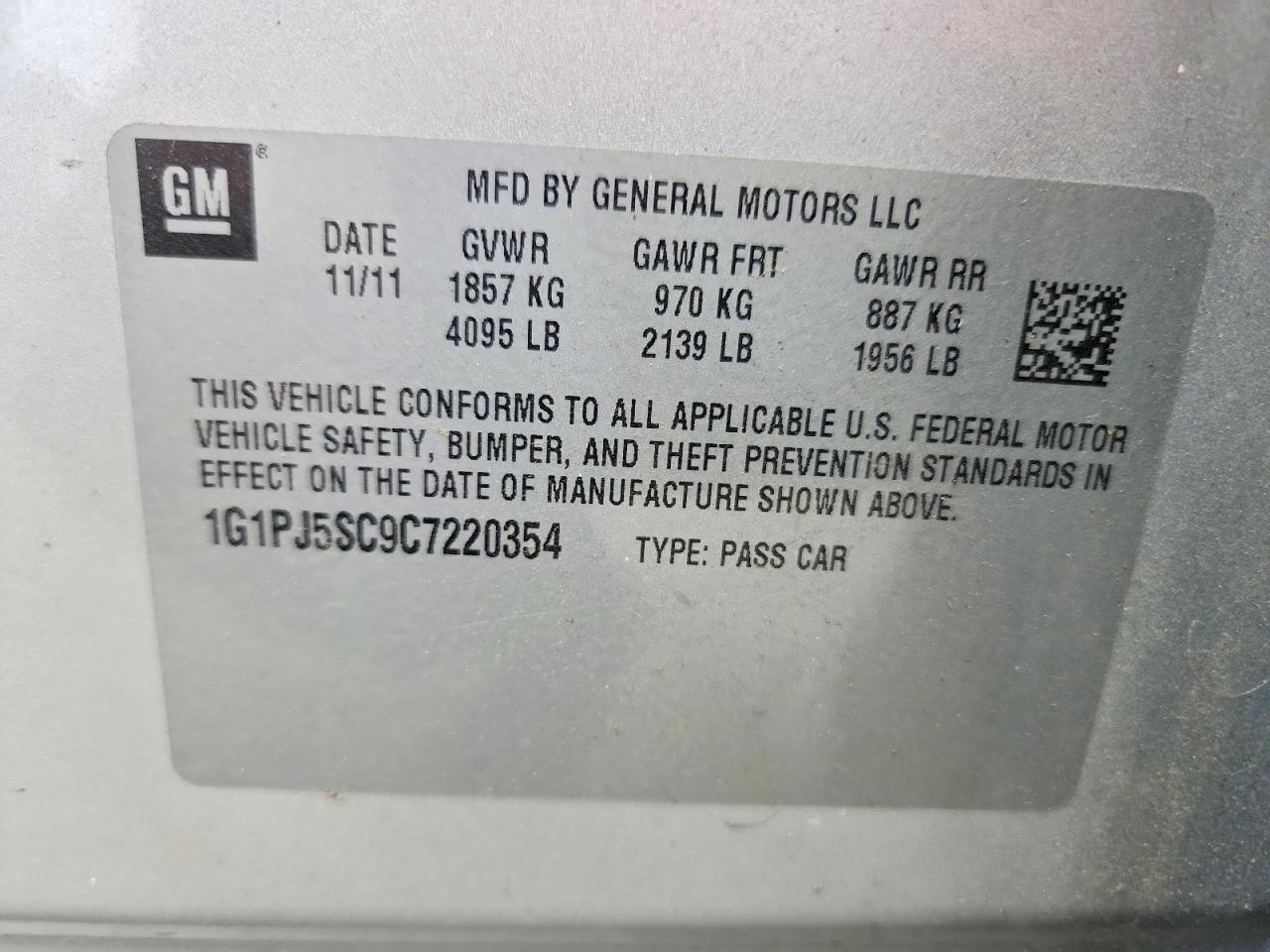 Chevrolet Cruze Eco