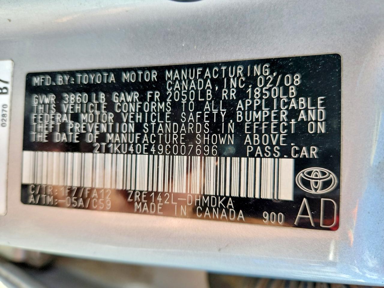 Toyota Matrix Base