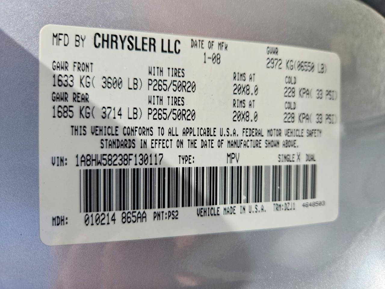 Chrysler Aspen Limited
