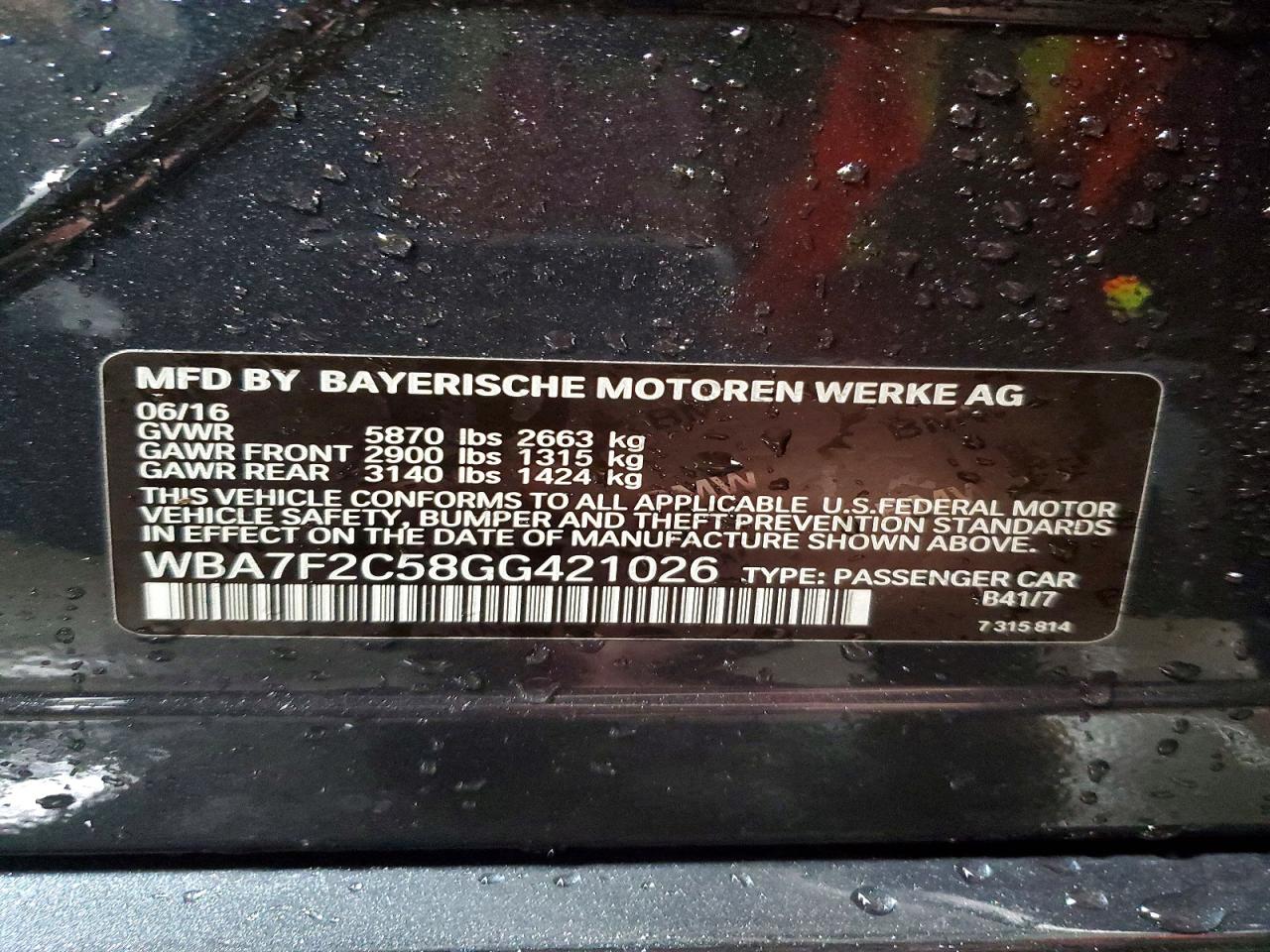 BMW 7 Series Xi