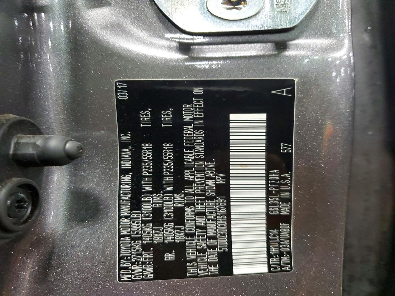 Toyota Sienna Xle 7-passenger
