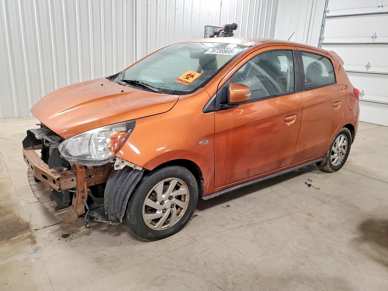 Salvage Mitsubishi Mirage Image