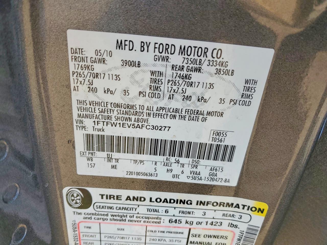 Ford F-150 Supercrew