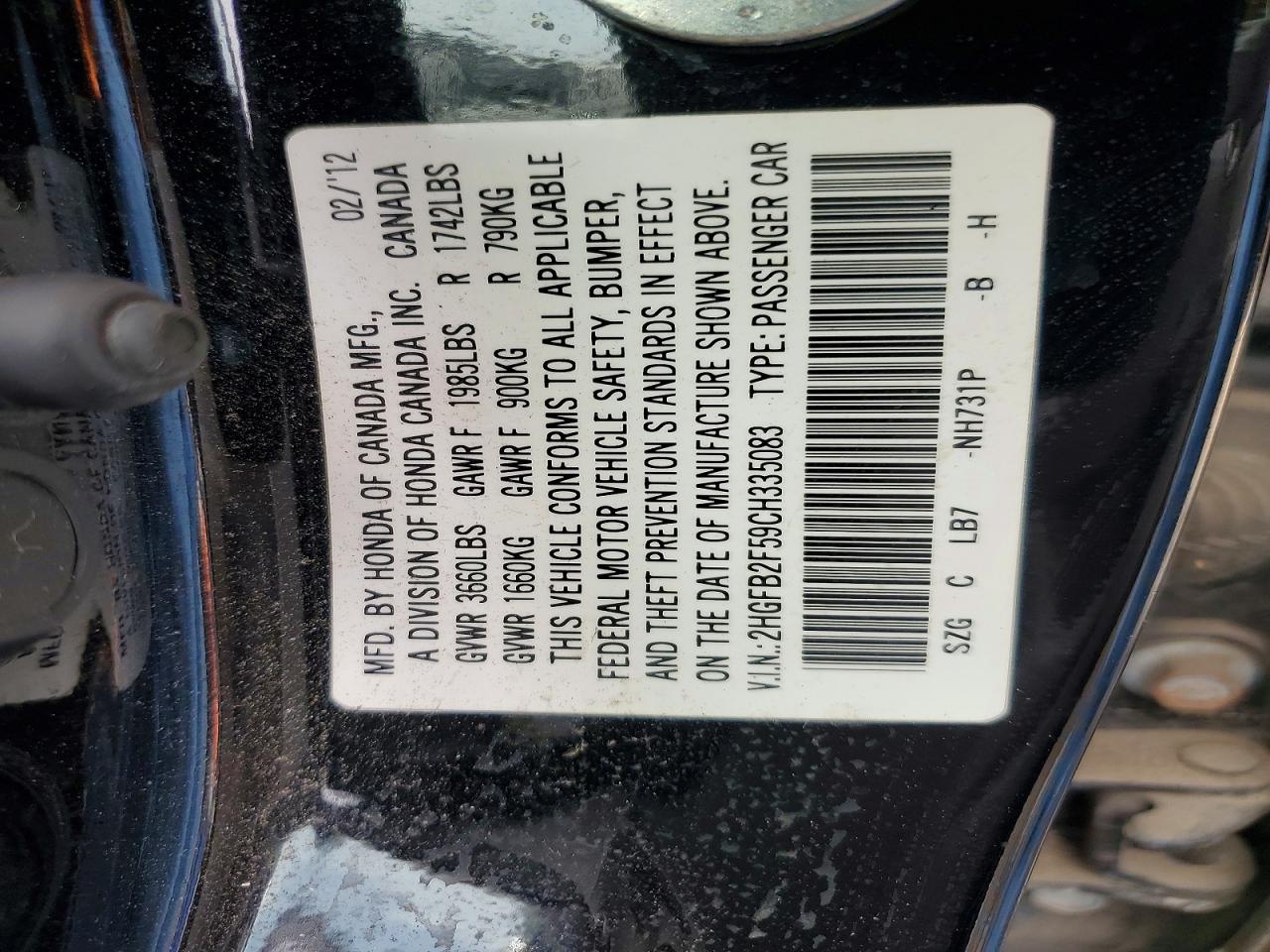 Honda Civic Lx