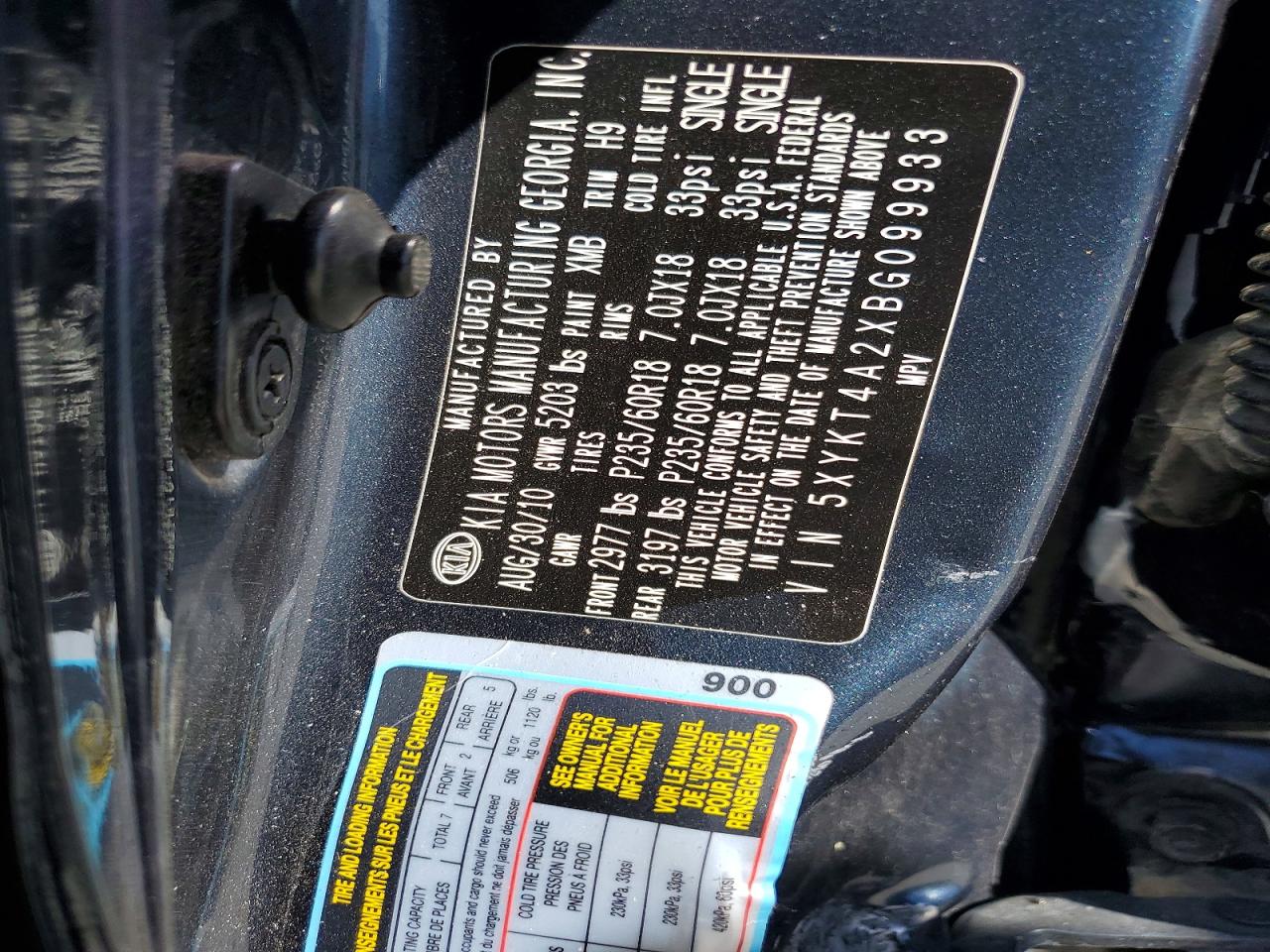 Kia Sorento Lx