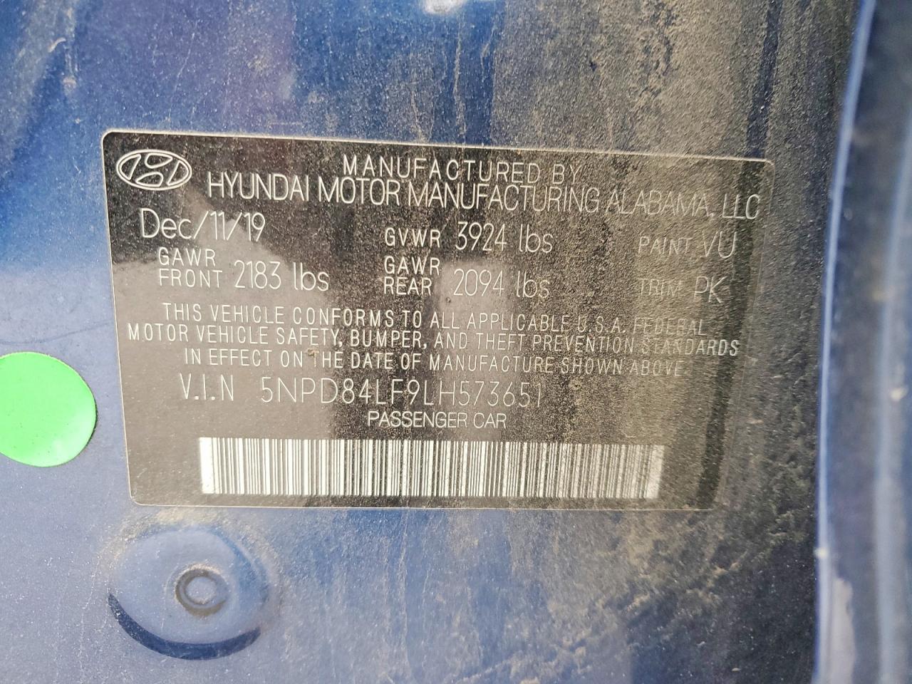 Hyundai ELANTRA Sel