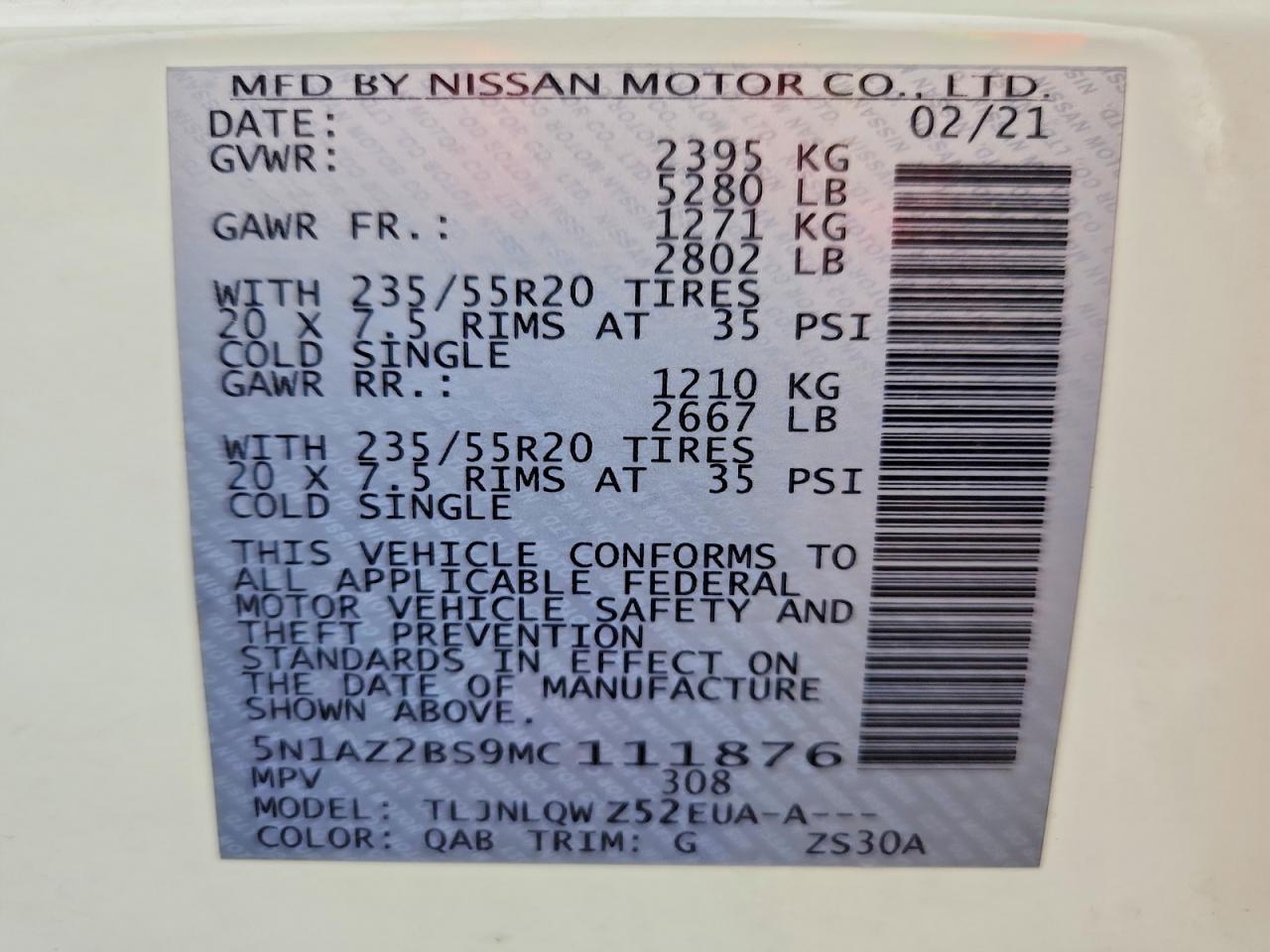 Nissan Murano Sv